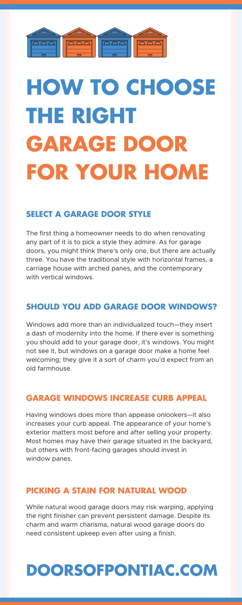 How To Choose the Right Garage Door for Your Home