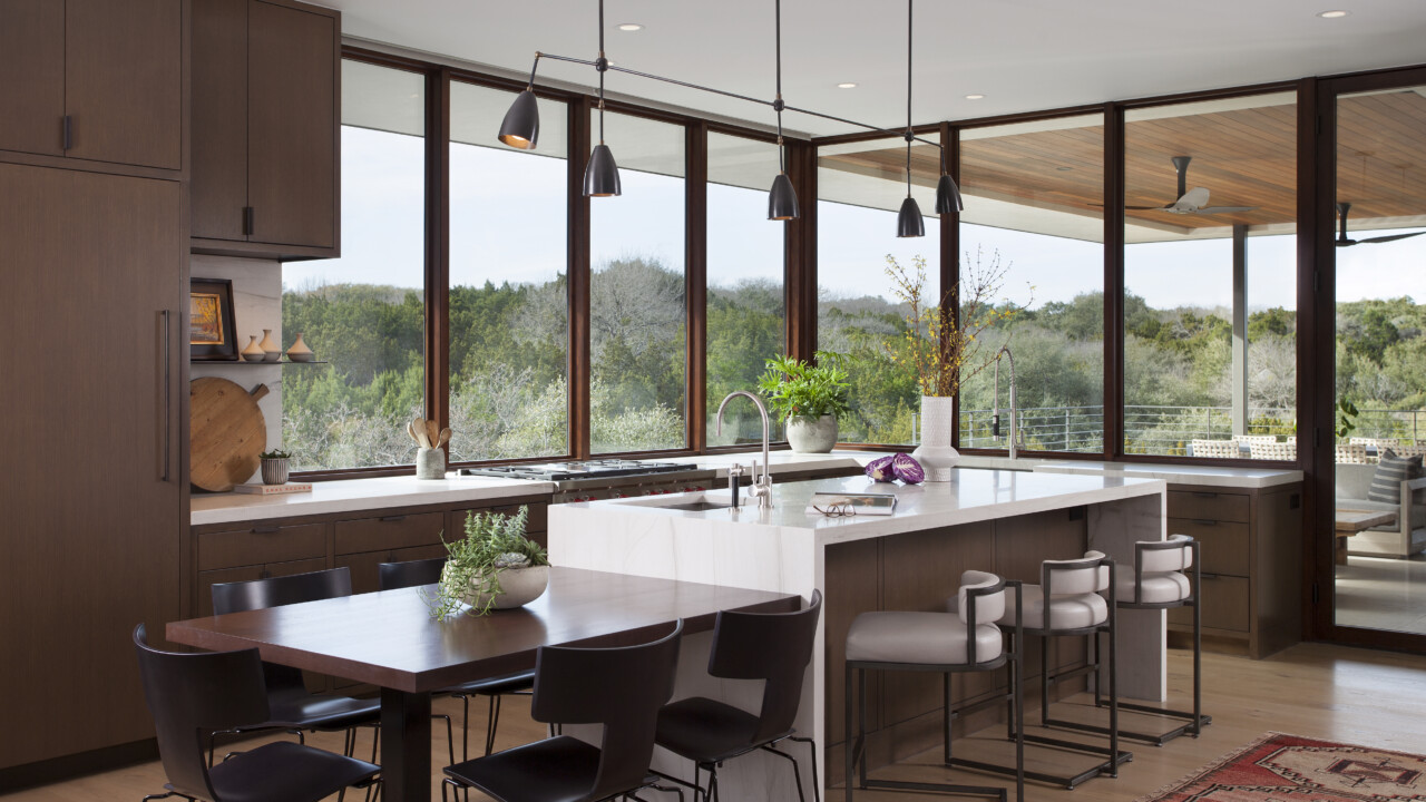 Weather Shield Windows installed in a modern kitchen.
